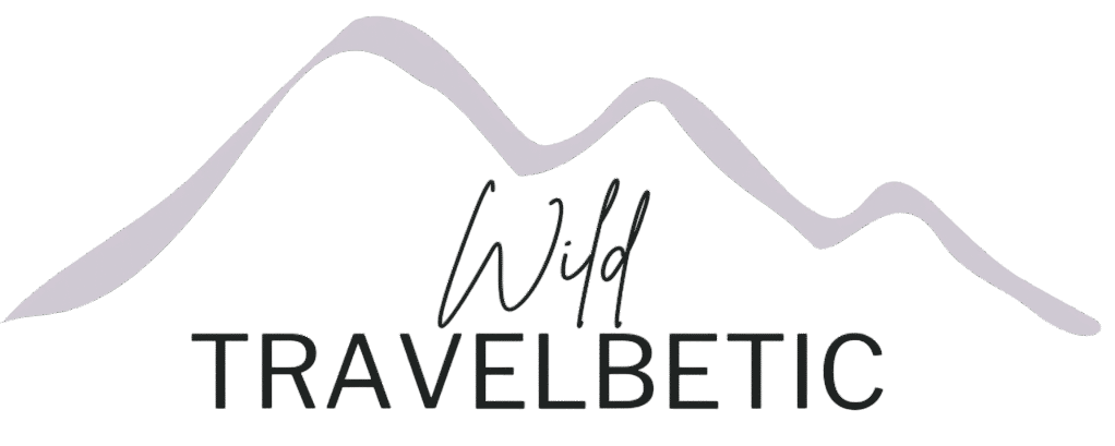 purple mountain wild travelbetic text